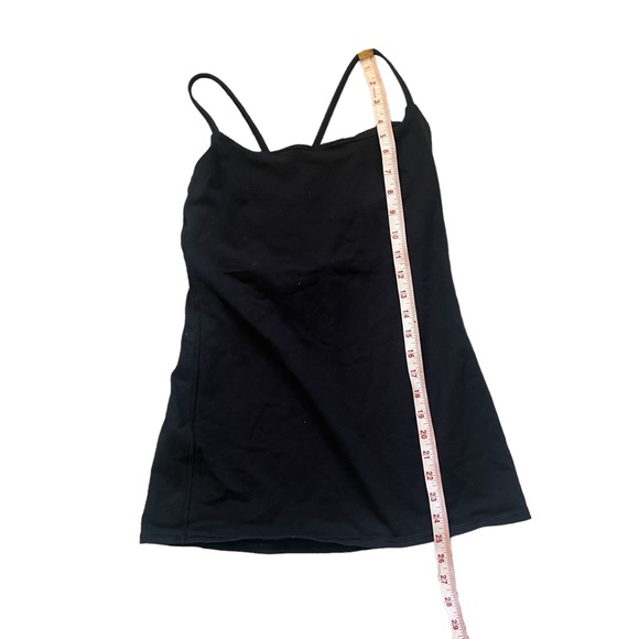 Lululemon Spaghetti Strap Yoga Tank with Criss Cross Back Sz 8 - Picture 5 of 8